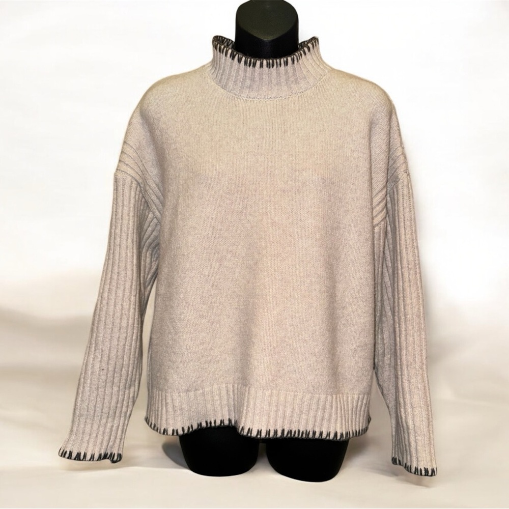 JOIE Women's Turtleneck Pullover Knit Sweater Size Large